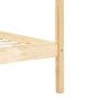 Himmelbettgestell aus massivem Kiefernholz, 90 x 200 cm von vidaXL, Betten und Lattenroste - Ref: Foro24-283250, Preis: 158,1...