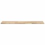 Estantes flotantes 4 uds madera acacia sin tratar 140x40x2 cm