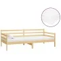 Sofa bed with solid pine wood mattress 90x200 cm by vidaXL, Beds and slatted bases - Ref: Foro24-3083594, Price: 249,70 €, Di...
