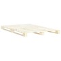 Estructura de cama de palés madera maciza de pino 140x200 cm de vidaXL, Camas y somieres - Ref: Foro24-285237, Precio: 125,55...