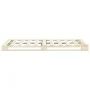 Estructura de cama de palés madera maciza de pino 140x200 cm de vidaXL, Camas y somieres - Ref: Foro24-285237, Precio: 132,81...
