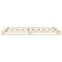 Estructura de cama de palés madera maciza de pino 140x200 cm de vidaXL, Camas y somieres - Ref: Foro24-285237, Precio: 125,55...