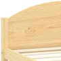 Estructura de cama de madera maciza de pino 120x200 cm de vidaXL, Camas y somieres - Ref: Foro24-322028, Precio: 150,75 €, De...