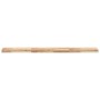 Estante flotante madera maciza de acacia sin tratar 160x20x4 cm