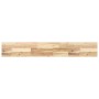 Estantes flotantes 4 uds madera acacia sin tratar 160x20x4 cm
