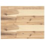 Estantes flotantes 4 uds madera acacia sin tratar 60x30x4 cm