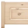 Solid pine wood bed frame 180x200 cm by vidaXL, Beds and slatted bases - Ref: Foro24-322101, Price: 132,19 €, Discount: %