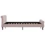 Bettgestell aus rosafarbenem Samt, 120 x 200 cm von vidaXL, Betten und Lattenroste - Ref: Foro24-288566, Preis: 370,85 €, Rab...
