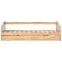 Removable pine wood sofa bed structure 90x200 cm by vidaXL, Beds and slatted bases - Ref: Foro24-283150, Price: 201,14 €, Dis...