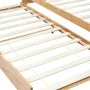 Removable pine wood sofa bed structure 90x200 cm by vidaXL, Beds and slatted bases - Ref: Foro24-283150, Price: 201,14 €, Dis...