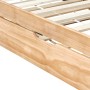 Removable pine wood sofa bed structure 90x200 cm by vidaXL, Beds and slatted bases - Ref: Foro24-283150, Price: 203,35 €, Dis...