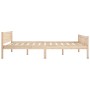 Solid pine wood bed frame 160x200 cm by vidaXL, Beds and slatted bases - Ref: Foro24-322100, Price: 143,18 €, Discount: %