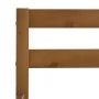 Honey brown pine solid wood bed frame 160x200 cm by vidaXL, Beds and slatted bases - Ref: Foro24-283212, Price: 121,51 €, Dis...