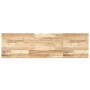 Estante flotante madera maciza de acacia sin tratar 160x40x4 cm