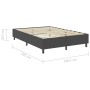 Box Spring bed frame gray fabric 140x200 cm by vidaXL, Beds and slatted bases - Ref: Foro24-287464, Price: 153,71 €, Discount: %