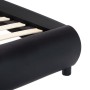 Estructura de cama de cuero sintético negro 140x200 cm de vidaXL, Camas y somieres - Ref: Foro24-285453, Precio: 189,46 €, De...