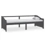 Sofá cama 3 plazas madera maciza pino gris oscuro 90x200 cm de vidaXL, Camas y somieres - Ref: Foro24-322168, Precio: 87,52 €...