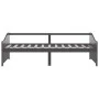 Sofá cama 3 plazas madera maciza pino gris oscuro 90x200 cm de vidaXL, Camas y somieres - Ref: Foro24-322168, Precio: 87,52 €...
