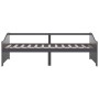 Sofá cama 3 plazas madera maciza pino gris oscuro 90x200 cm de vidaXL, Camas y somieres - Ref: Foro24-322168, Precio: 88,03 €...