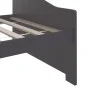 Sofá cama 3 plazas madera maciza pino gris oscuro 90x200 cm de vidaXL, Camas y somieres - Ref: Foro24-322168, Precio: 87,52 €...