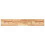 Estante flotante madera acacia maciza acabado aceite 160x20x2cm