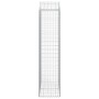 Cesta gaviones forma arco hierro galvanizado 100x50x200/220 cm
