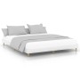 Weißer Bettrahmen aus Holzwerkstoff, 200 x 200 cm von vidaXL, Betten und Lattenroste - Ref: Foro24-832005, Preis: 145,76 €, R...