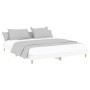 Weißer Bettrahmen aus Holzwerkstoff, 200 x 200 cm von vidaXL, Betten und Lattenroste - Ref: Foro24-832005, Preis: 145,76 €, R...