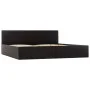 Cama canapé hidráulica cuero sintético negro 180x200 cm de vidaXL, Camas y somieres - Ref: Foro24-285515, Precio: 368,31 €, D...