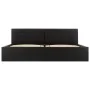 Cama canapé hidráulica cuero sintético negro 180x200 cm de vidaXL, Camas y somieres - Ref: Foro24-285515, Precio: 368,31 €, D...