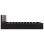 Cama canapé hidráulica cuero sintético negro 180x200 cm de vidaXL, Camas y somieres - Ref: Foro24-285515, Precio: 368,31 €, D...
