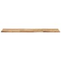 Estante flotante madera acacia maciza acabado aceite 160x40x2cm