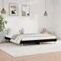 Black engineered wood bed frame 200x200 cm by vidaXL, Beds and slatted bases - Ref: Foro24-832006, Price: 132,46 €, Discount: %