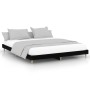 Schwarzer Bettrahmen aus Holzwerkstoff, 200 x 200 cm von vidaXL, Betten und Lattenroste - Ref: Foro24-832006, Preis: 136,85 €...