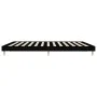 Black engineered wood bed frame 200x200 cm by vidaXL, Beds and slatted bases - Ref: Foro24-832006, Price: 132,46 €, Discount: %