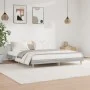Sonoma gray engineered wood bed frame 200x200 cm by vidaXL, Beds and slatted bases - Ref: Foro24-832011, Price: 109,94 €, Dis...