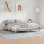 Sonoma gray engineered wood bed frame 200x200 cm by vidaXL, Beds and slatted bases - Ref: Foro24-832011, Price: 111,34 €, Dis...