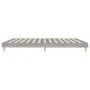 Sonoma gray engineered wood bed frame 200x200 cm by vidaXL, Beds and slatted bases - Ref: Foro24-832011, Price: 109,94 €, Dis...
