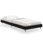 Schwarzer Bettrahmen aus Holzwerkstoff, 75 x 190 cm von vidaXL, Betten und Lattenroste - Ref: Foro24-832206, Preis: 89,95 €, ...