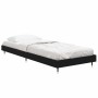 Schwarzer Bettrahmen aus Holzwerkstoff, 75 x 190 cm von vidaXL, Betten und Lattenroste - Ref: Foro24-832206, Preis: 89,95 €, ...