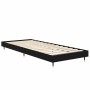 Schwarzer Bettrahmen aus Holzwerkstoff, 75 x 190 cm von vidaXL, Betten und Lattenroste - Ref: Foro24-832206, Preis: 89,95 €, ...