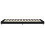 Black engineered wood bed frame 75x190 cm by vidaXL, Beds and slatted bases - Ref: Foro24-832206, Price: 89,95 €, Discount: %