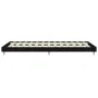 Black engineered wood bed frame 75x190 cm by vidaXL, Beds and slatted bases - Ref: Foro24-832206, Price: 88,45 €, Discount: %