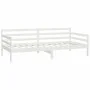 Sofa bed with white solid pine wood mattress 90x200 cm by vidaXL, Beds and slatted bases - Ref: Foro24-3083585, Price: 304,53...