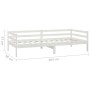 Sofá cama con colchón madera de pino maciza blanco 90x200 cm de vidaXL, Camas y somieres - Ref: Foro24-3083555, Precio: 231,0...