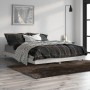 Estructura de cama madera de ingeniería gris Sonoma 135x190 cm de vidaXL, Camas y somieres - Ref: Foro24-832187, Precio: 134,...