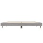 Estructura de cama madera de ingeniería gris Sonoma 135x190 cm de vidaXL, Camas y somieres - Ref: Foro24-832187, Precio: 134,...