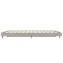 Sonoma-grauer Holzwerkstoff-Bettrahmen 135 x 190 cm von vidaXL, Betten und Lattenroste - Ref: Foro24-832187, Preis: 132,31 €,...