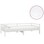 Sofa bed with white solid pine wood mattress 90x200 cm by vidaXL, Beds and slatted bases - Ref: Foro24-3083565, Price: 302,28...