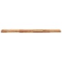 Estante flotante madera acacia maciza acabado aceite 160x20x4cm